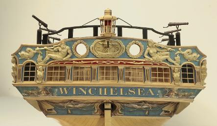 HMS Winchelsea (1764) by Chuck Passaro|A plank on Bulkhead scratch